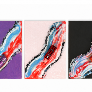 3in1 Resin Painting with car
